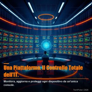NinjaOne RMM gestione IT - dashboard della piattaforma cloud per PMI e MSP