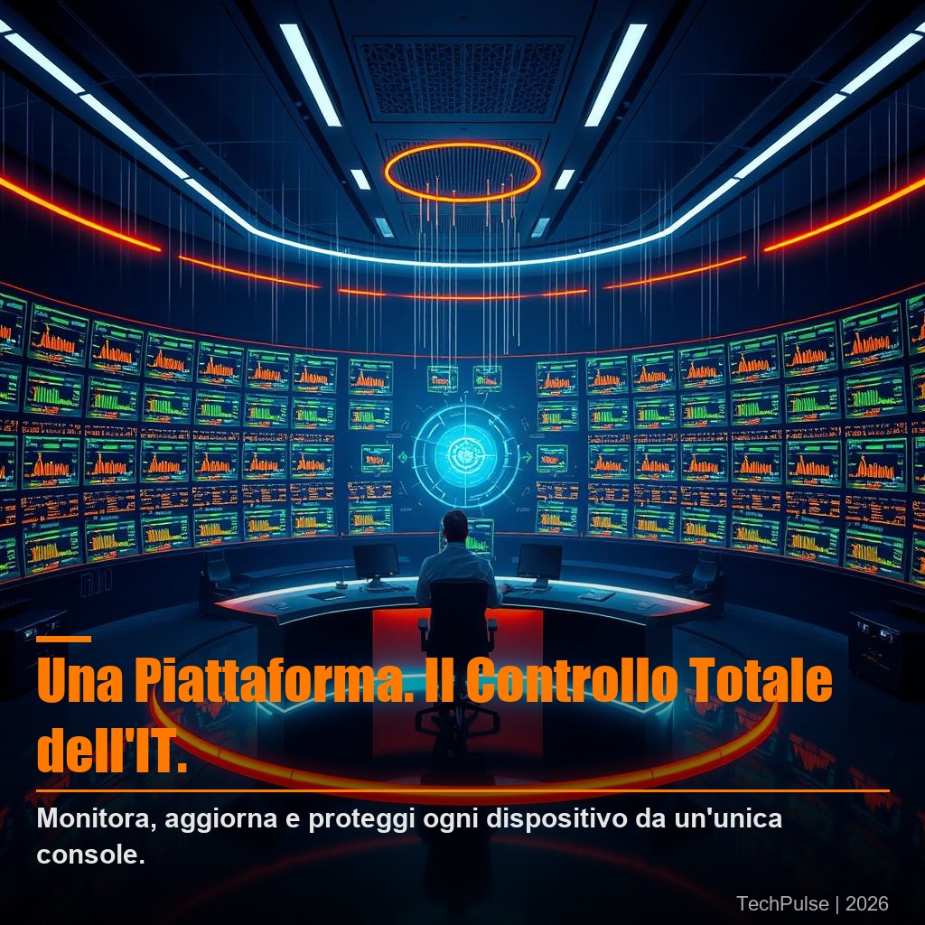 NinjaOne RMM gestione IT - dashboard della piattaforma cloud per PMI e MSP