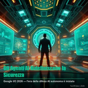 Agenti AI sicurezza informatica 2026: schermata di CodeMender di Google che analizza vulnerabilità nel codice