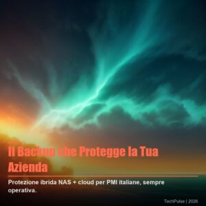 Backup aziendale cloud PMI Arezzo con NAS QNAP e replica ibrida per la protezione dei dati